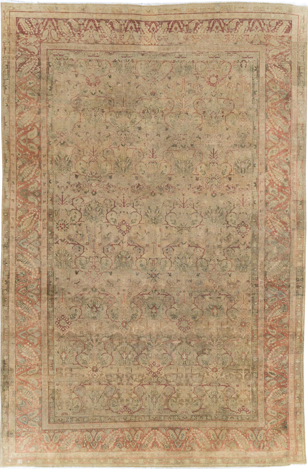 Antique Amritsar Carpet, No.9416 - Gsblank