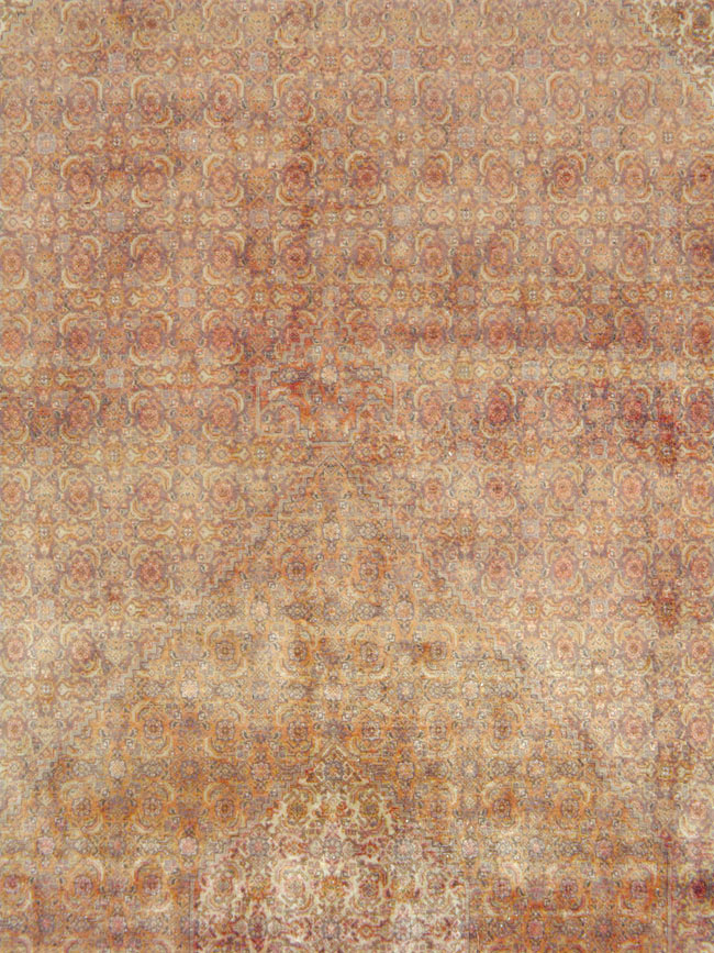 Vintage Persian Tabriz Carpet, No.9422 - Gsblank