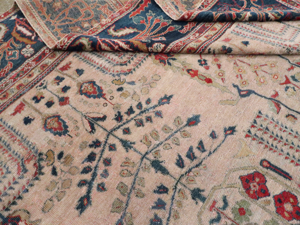 Antique Persian Mahal Carpet, No.9443 - Gsblank