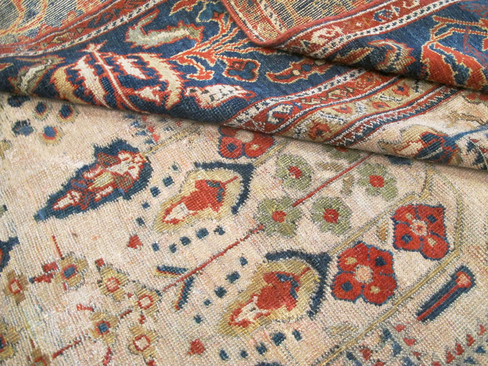 Antique Persian Mahal Carpet, No.9443 - Gsblank