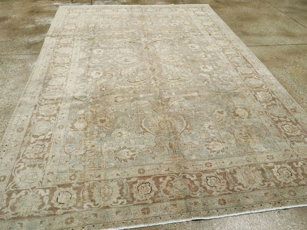 Antique Tabriz Carpet, No.9447 - Gsblank