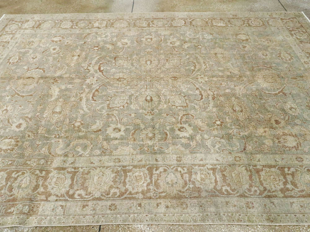 Antique Tabriz Carpet, No.9447 - Gsblank