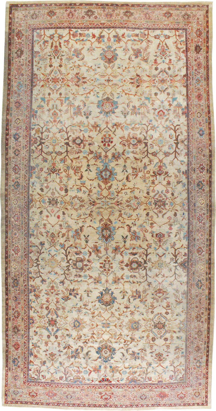 Antique Persian Mahal Gallery Rug, No.9457 - Gsblank