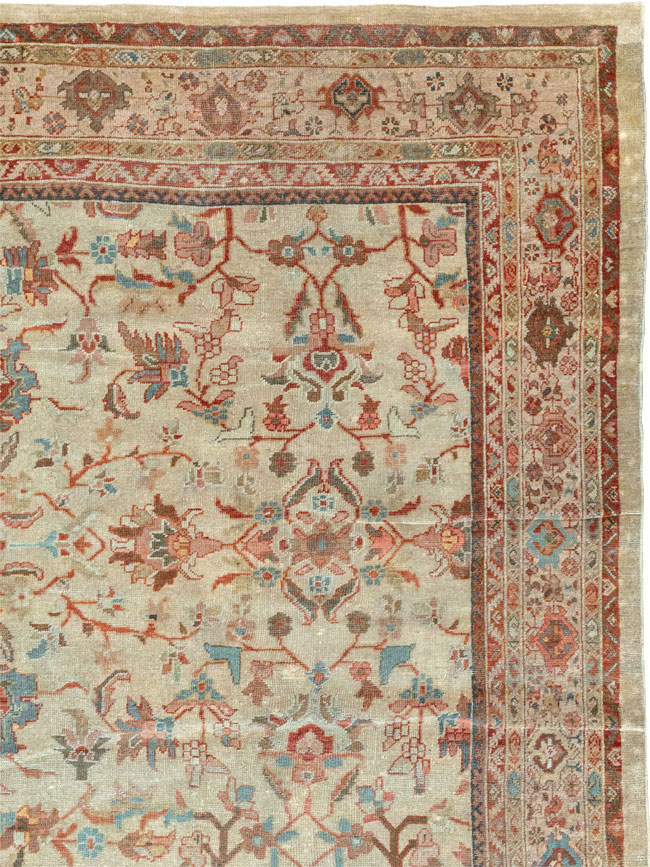 Antique Persian Mahal Gallery Rug, No.9457 - Gsblank