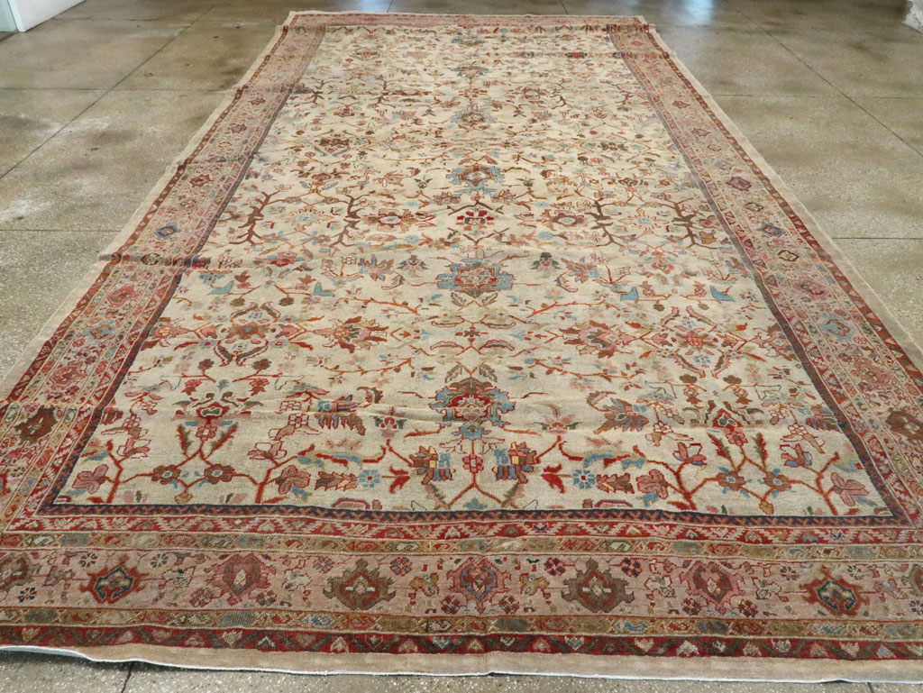 Antique Persian Mahal Gallery Rug, No.9457 - Gsblank