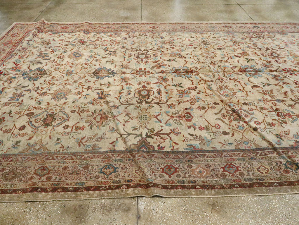 Antique Persian Mahal Gallery Rug, No.9457 - Gsblank