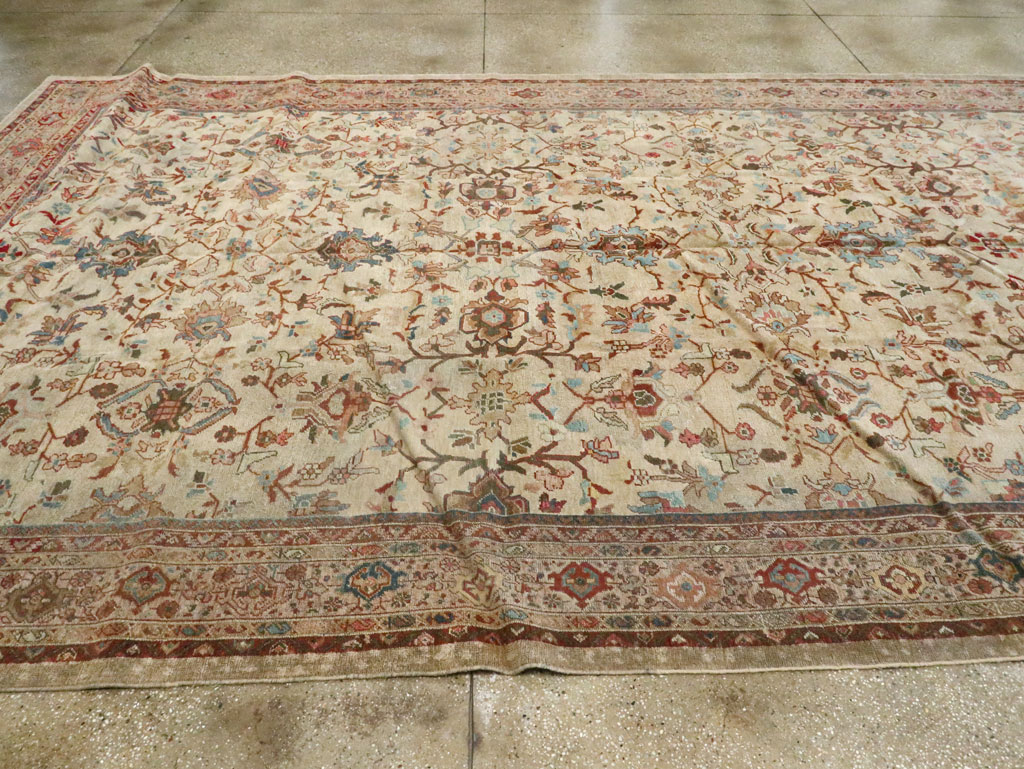 Antique Persian Mahal Gallery Rug, No.9457 - Gsblank