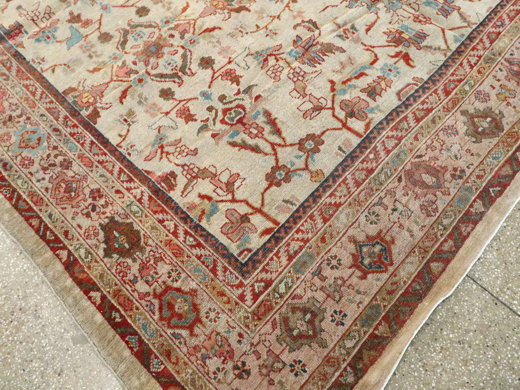 Antique Persian Mahal Gallery Rug, No.9457 - Gsblank