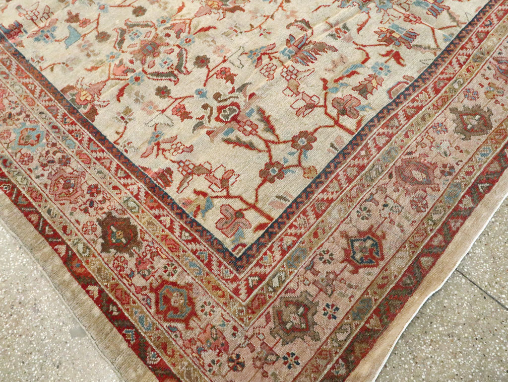 Antique Persian Mahal Gallery Rug, No.9457 - Gsblank