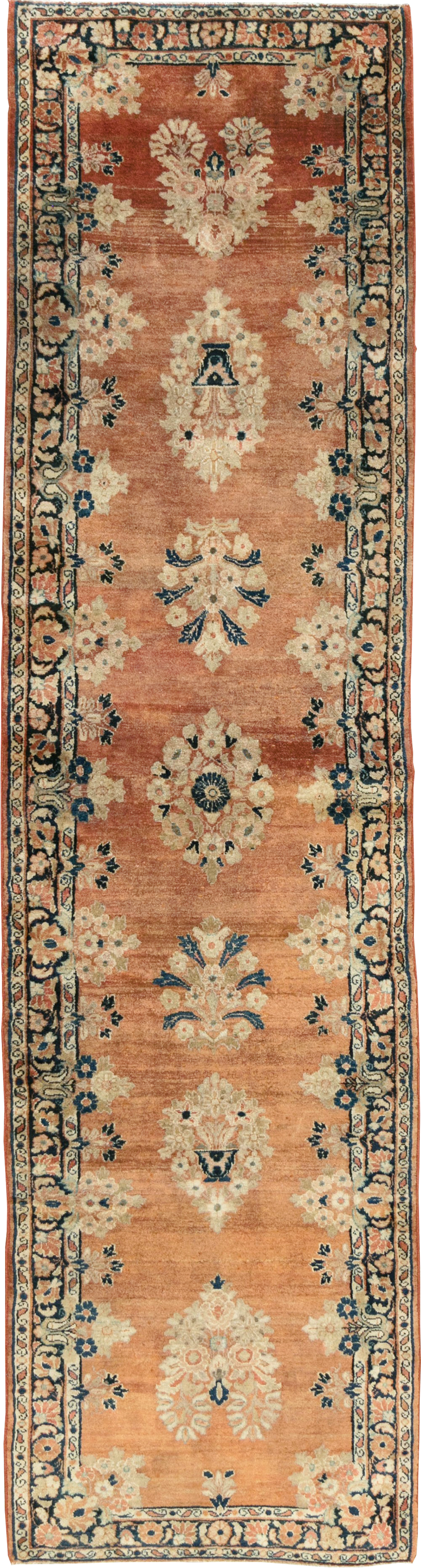 Antique Perisan Sarouk Runner, No.9477 - Gsblank