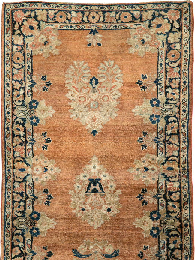 Antique Perisan Sarouk Runner, No.9477 - Gsblank