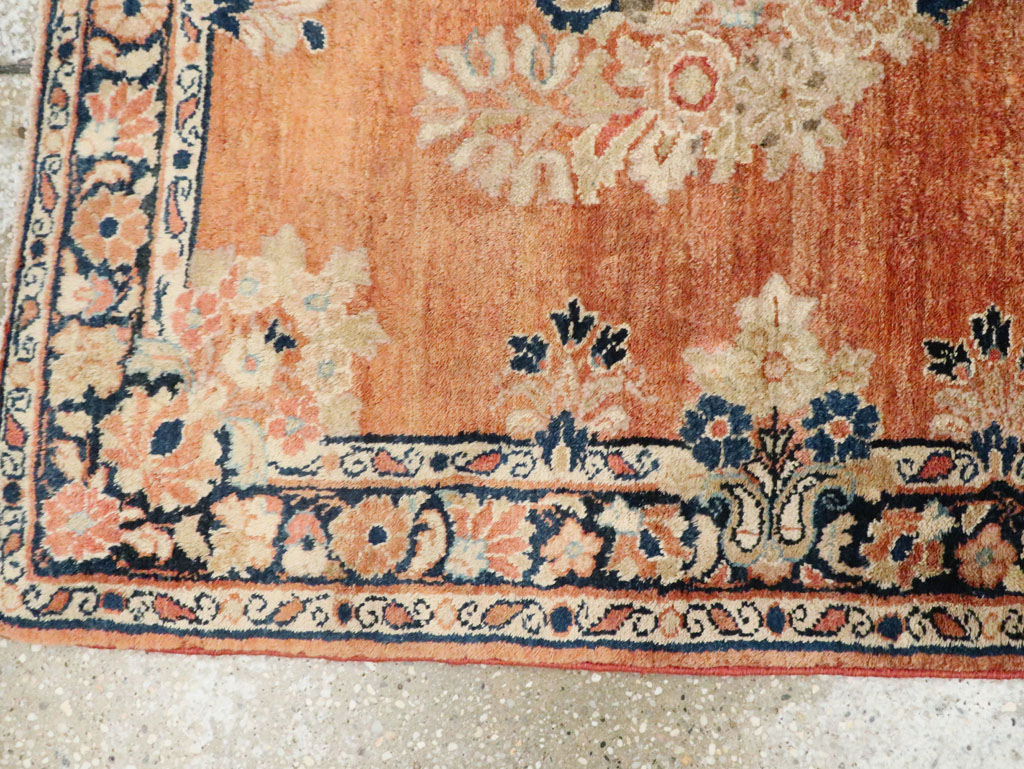 Antique Perisan Sarouk Runner, No.9477 - Gsblank