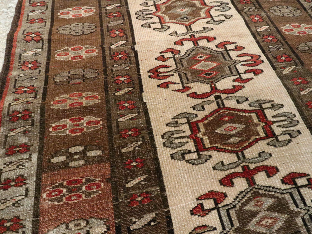 Antique Persian Kurdish Runner, No.9487 - Gsblank