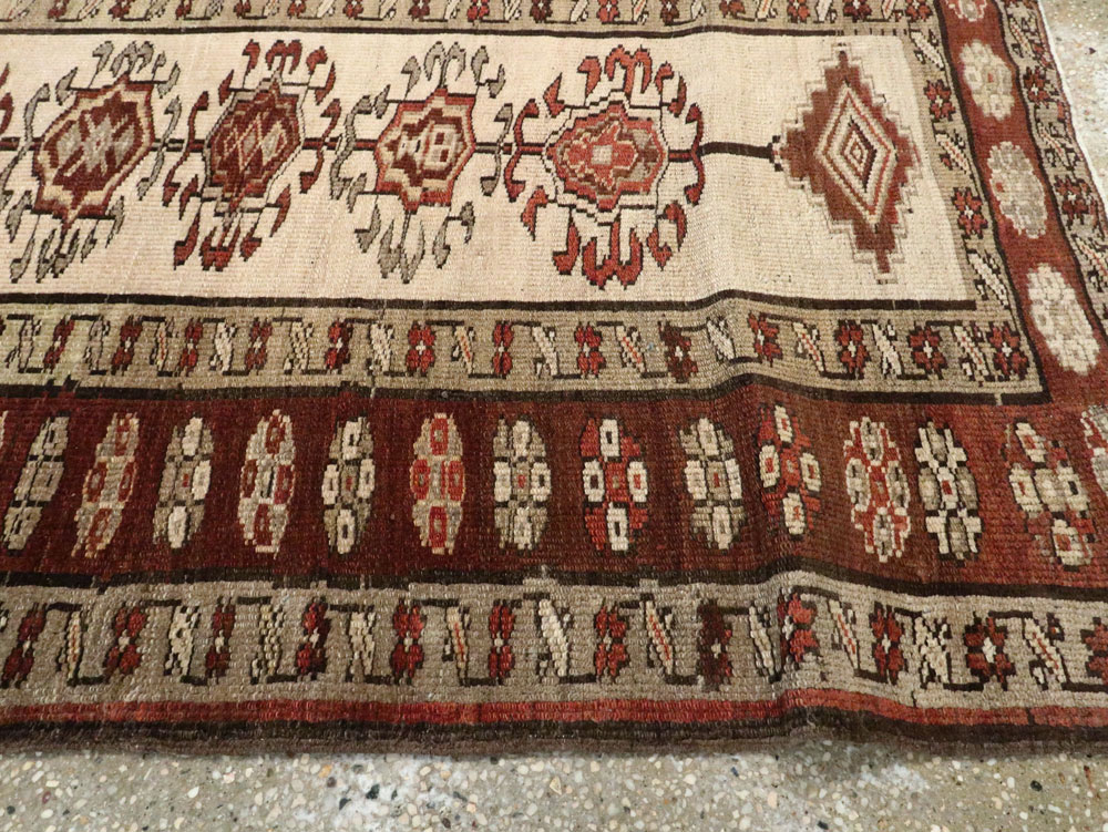 Antique Persian Kurdish Runner, No.9487 - Gsblank
