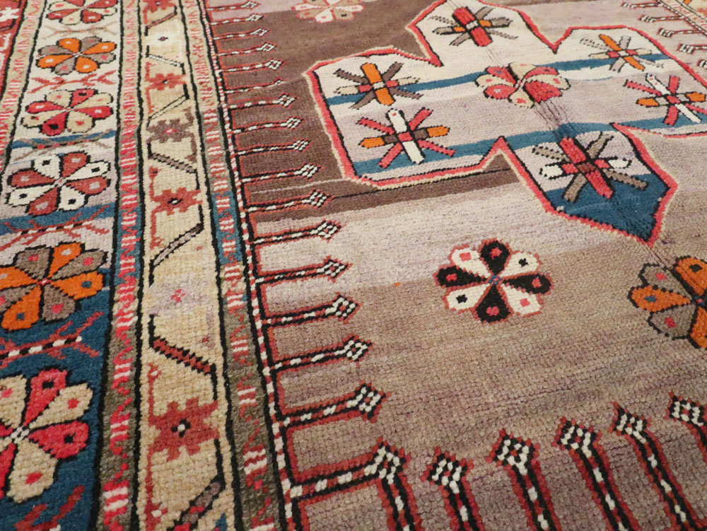 Antique Caucasian Kazak Carpet, No.9489 - Gsblank
