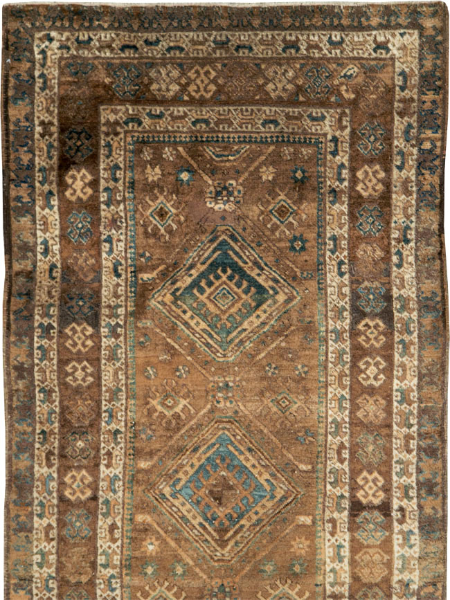 Antique Persian Serab Runner, No.9494 - Gsblank