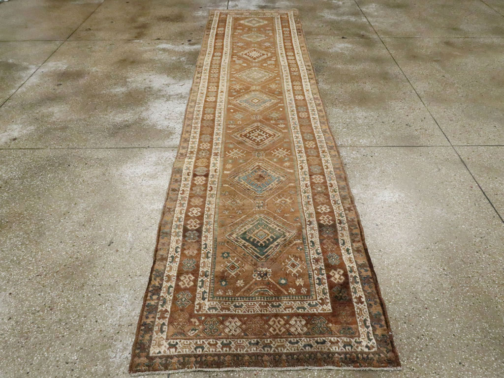 Antique Persian Serab Runner, No.9494 - Gsblank