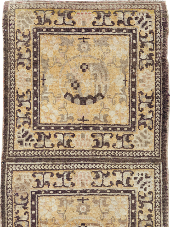 Antique East Turkestan Samarkand Runner, No.9495 - Gsblank