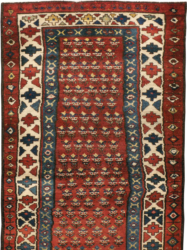 Antique Persian Hamadan Runner, No.9496 - Gsblank
