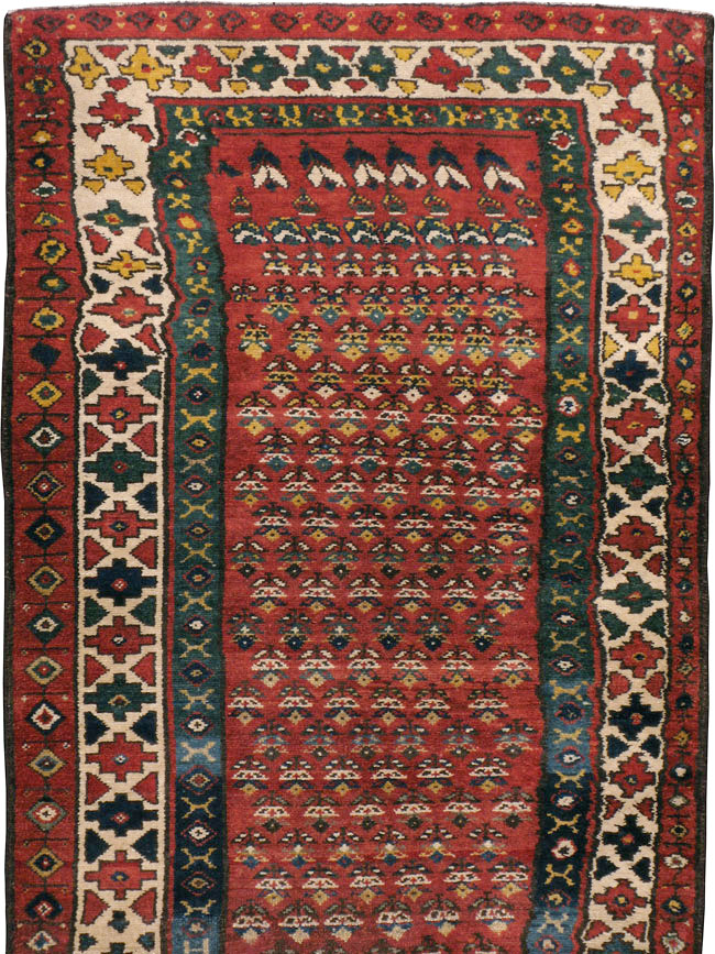 Antique Persian Hamadan Runner, No.9496 - Gsblank