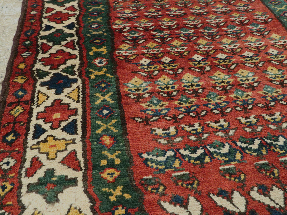 Antique Persian Hamadan Runner, No.9496 - Gsblank