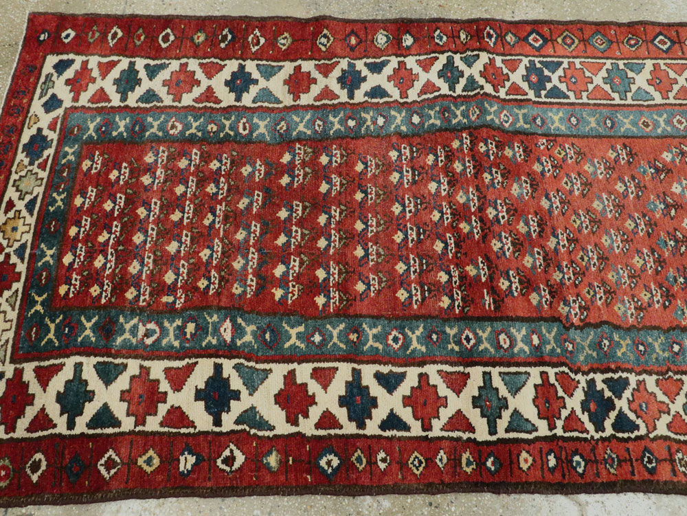 Antique Persian Hamadan Runner, No.9496 - Gsblank