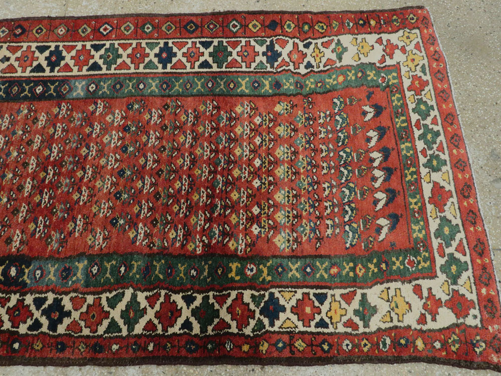 Antique Persian Hamadan Runner, No.9496 - Gsblank