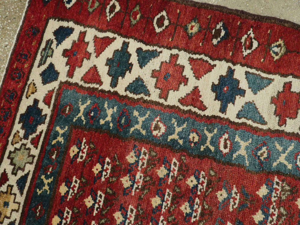 Antique Persian Hamadan Runner, No.9496 - Gsblank