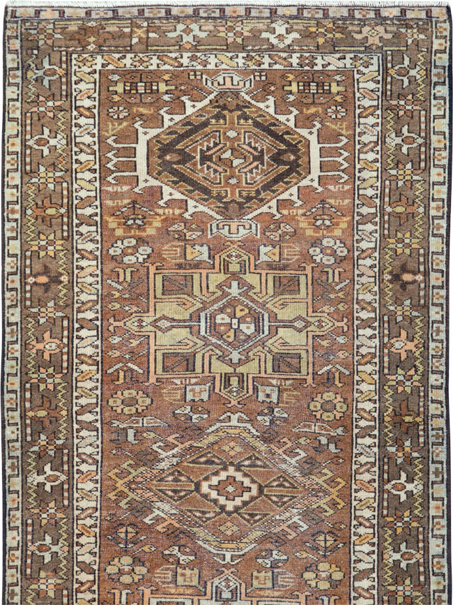 Vintage Persian Karajeh Runner, No.9509 - Gsblank