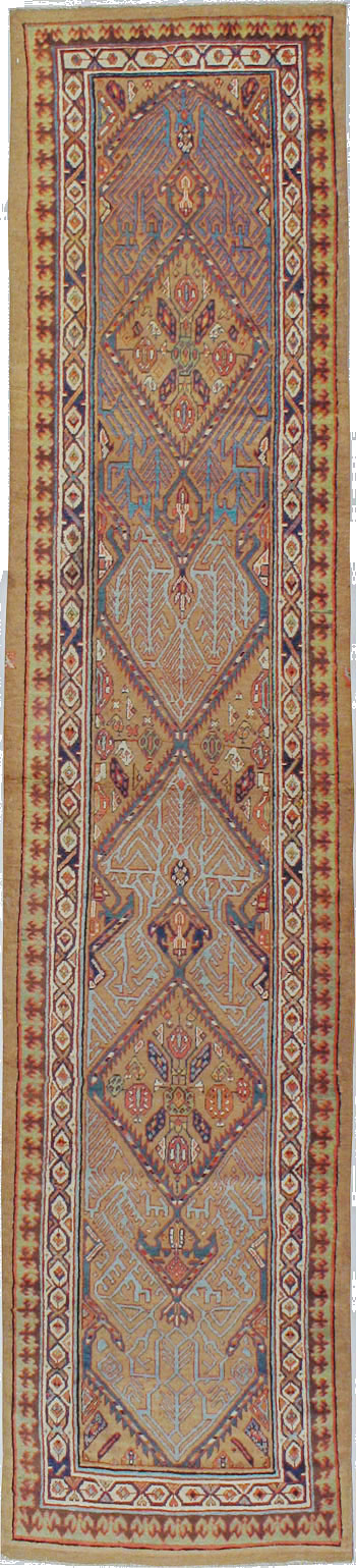 Antique Persian Serab Runner, No.9513 - Gsblank
