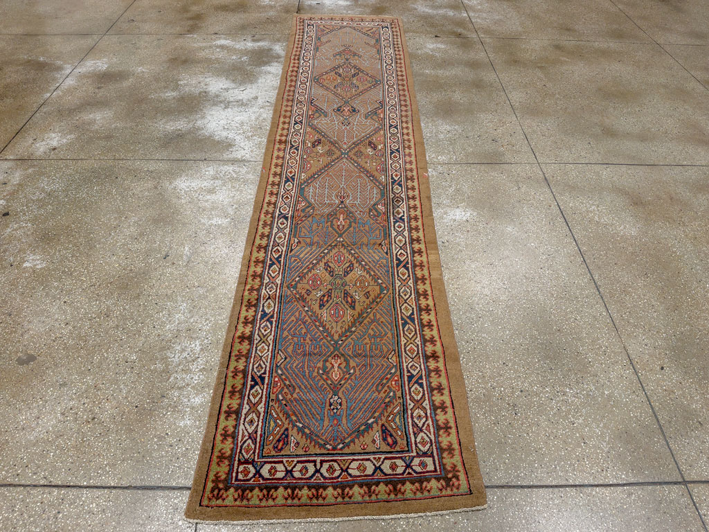 Antique Persian Serab Runner, No.9513 - Gsblank
