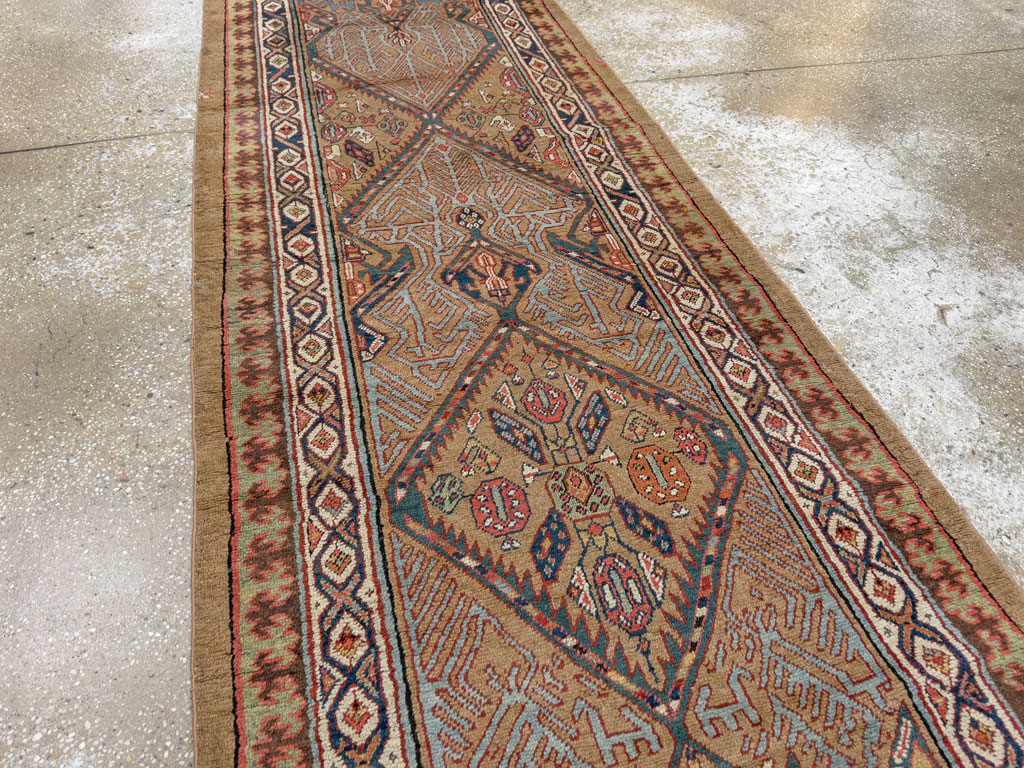 Antique Persian Serab Runner, No.9513 - Gsblank