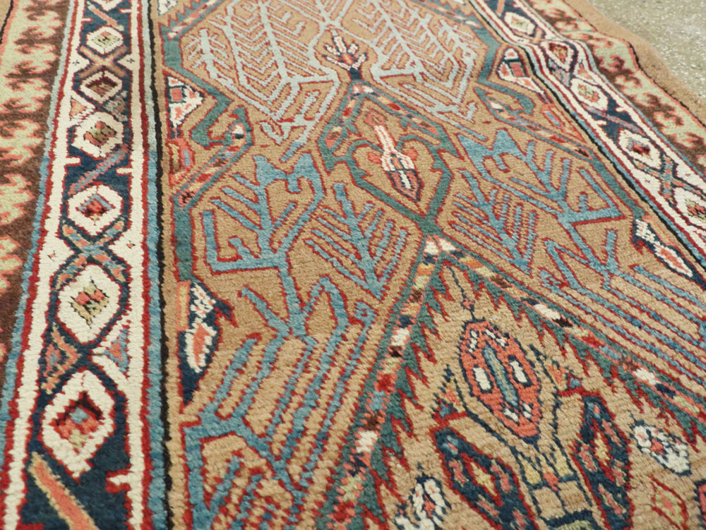 Antique Persian Serab Runner, No.9513 - Gsblank