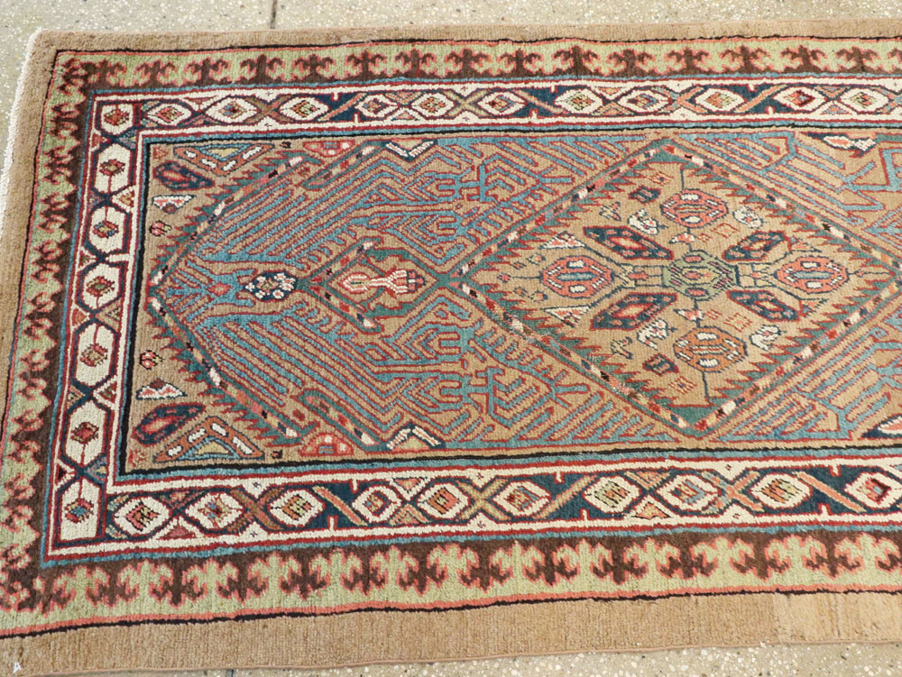 Antique Persian Serab Runner, No.9513 - Gsblank