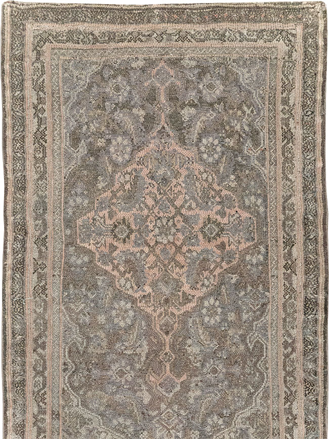 Antique Persian Malayer Runner, No.9517 - Gsblank