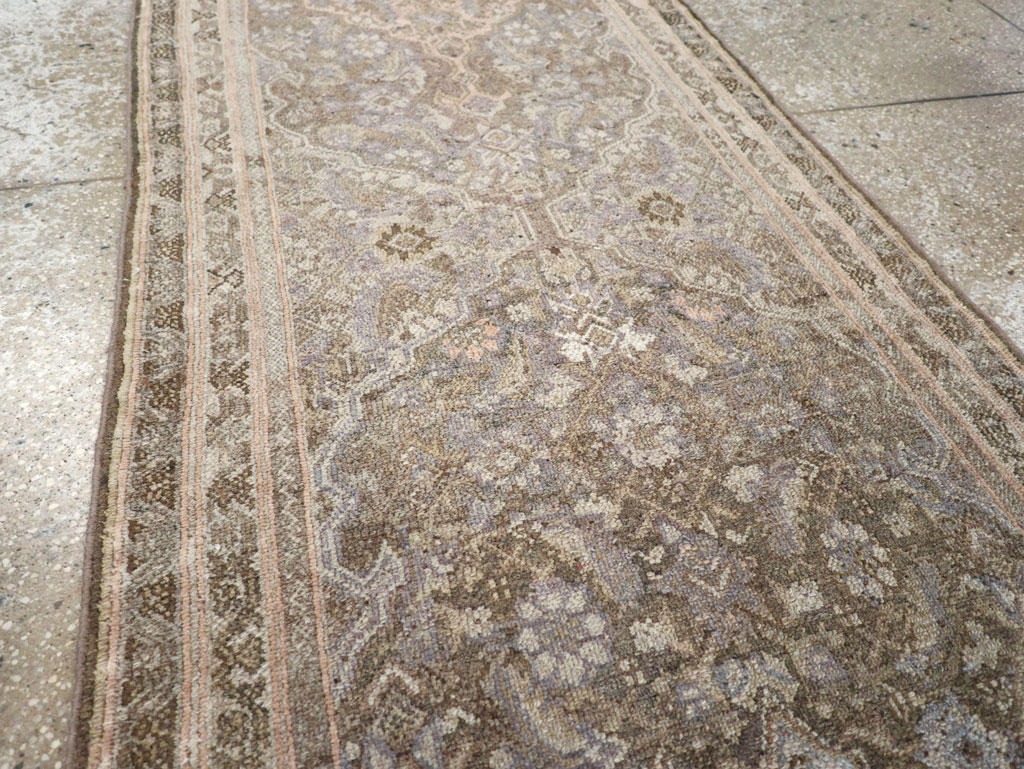 Antique Persian Malayer Runner, No.9517 - Gsblank