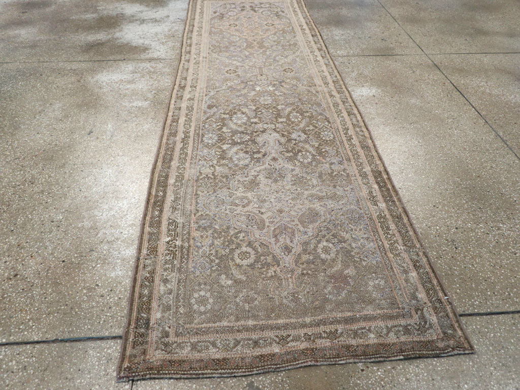 Antique Persian Malayer Runner, No.9517 - Gsblank