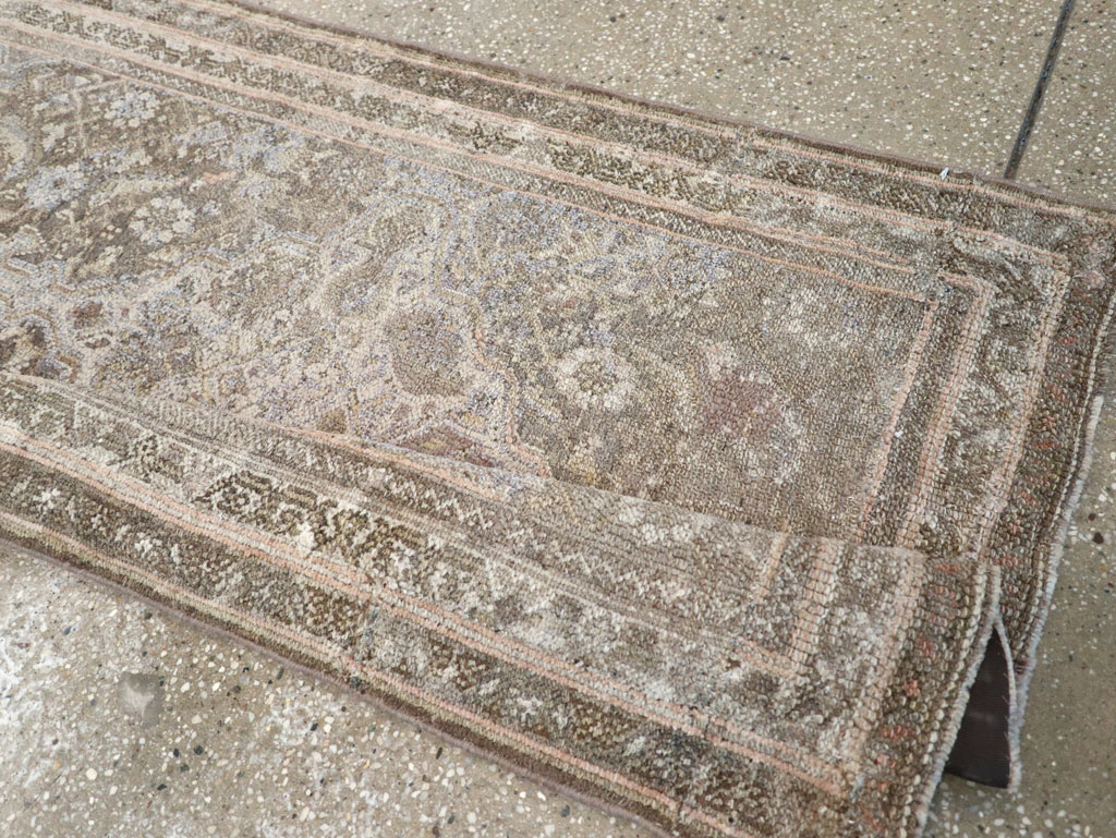 Antique Persian Malayer Runner, No.9517 - Gsblank