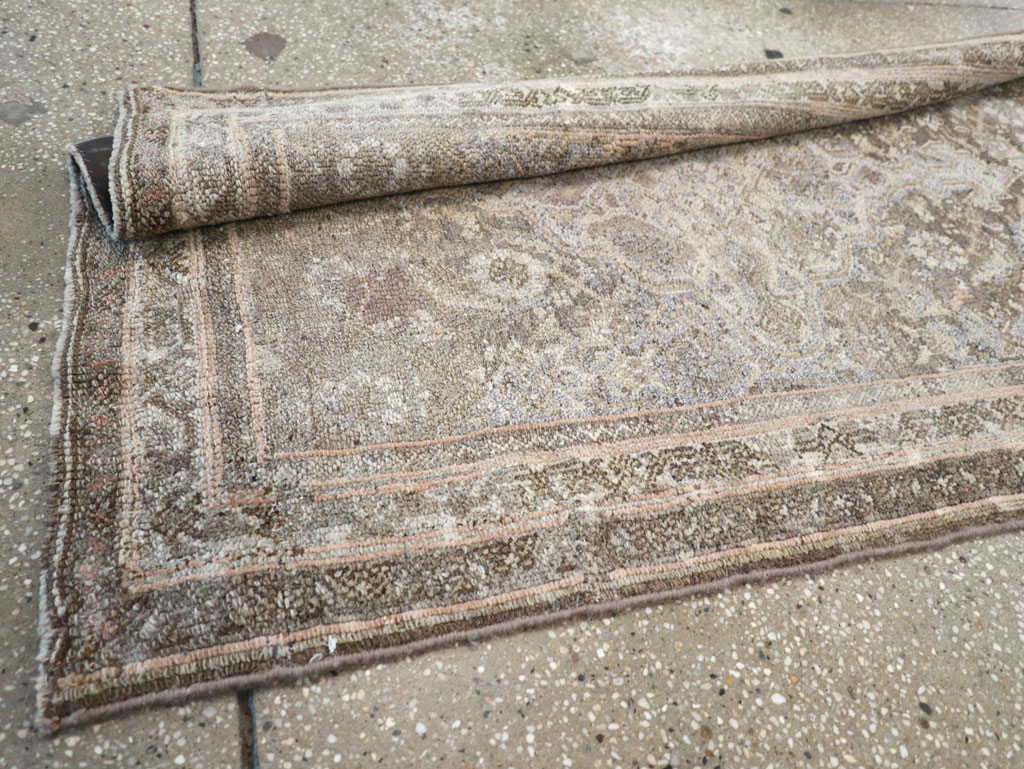 Antique Persian Malayer Runner, No.9517 - Gsblank