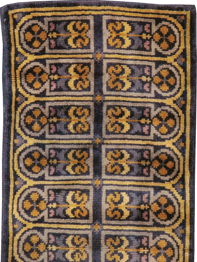 A European Savonnerie Runner, No.9521 - Gsblank