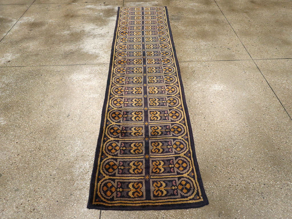 A European Savonnerie Runner, No.9521 - Gsblank