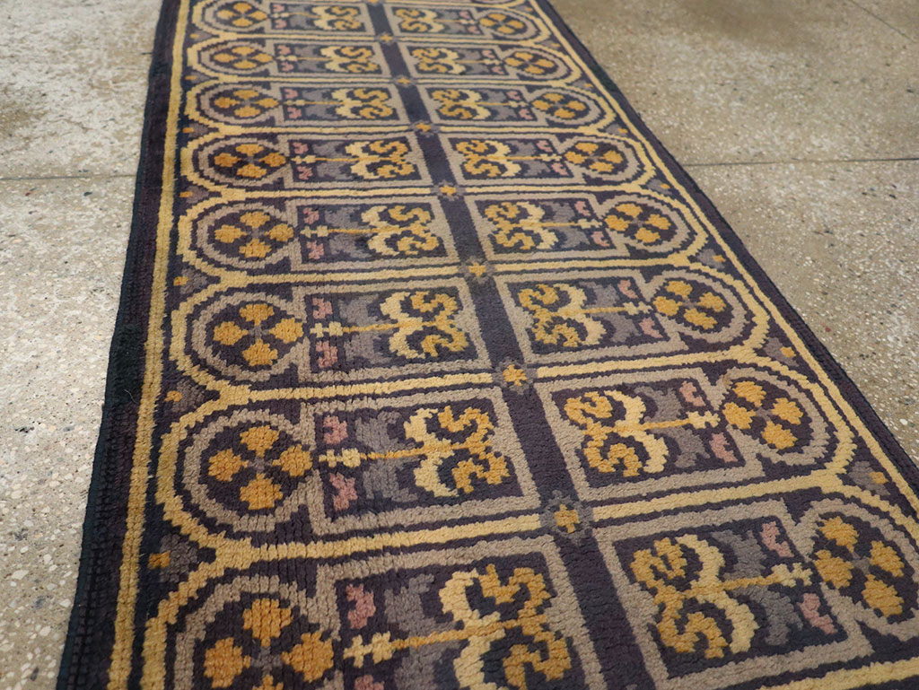 A European Savonnerie Runner, No.9521 - Gsblank