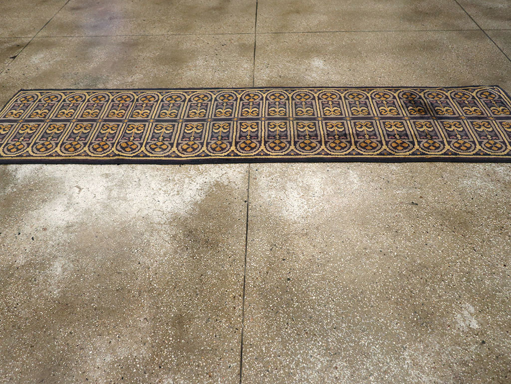 A European Savonnerie Runner, No.9521 - Gsblank