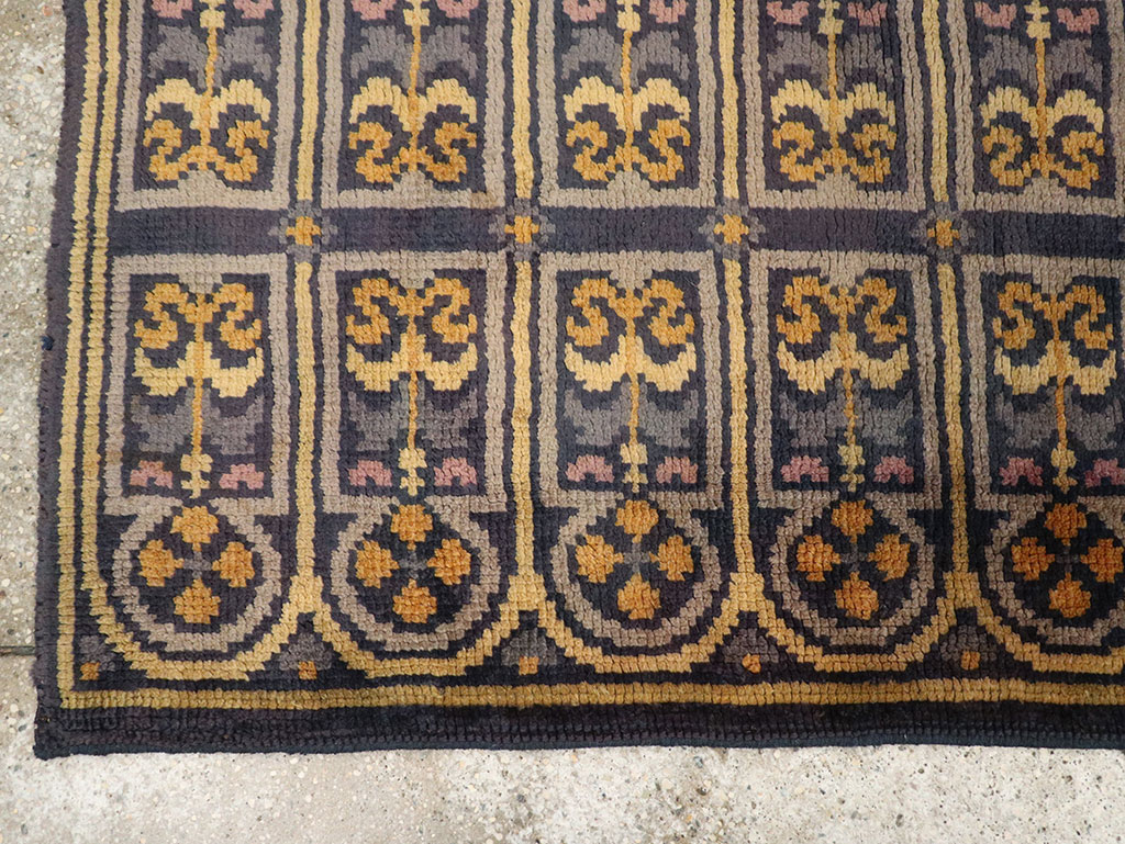 A European Savonnerie Runner, No.9521 - Gsblank