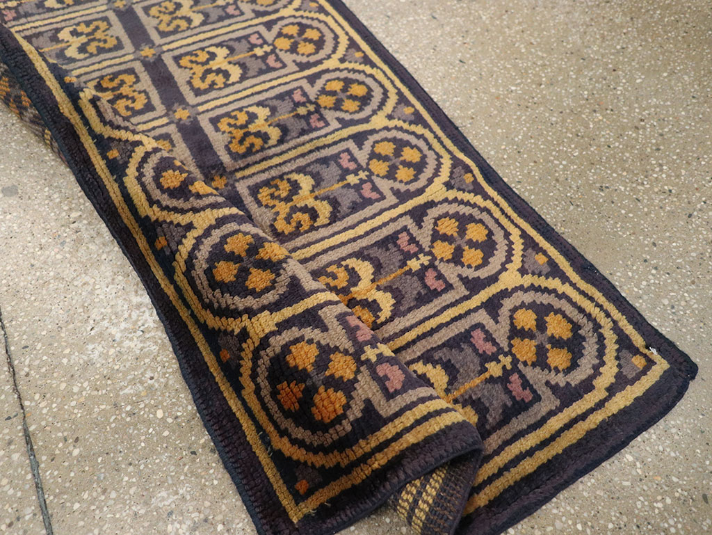 A European Savonnerie Runner, No.9521 - Gsblank