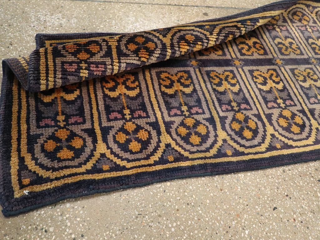 A European Savonnerie Runner, No.9521 - Gsblank