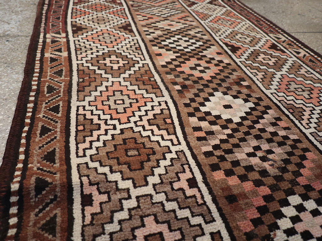 Antique Persian Kurdish Runner, No.9526 - Gsblank