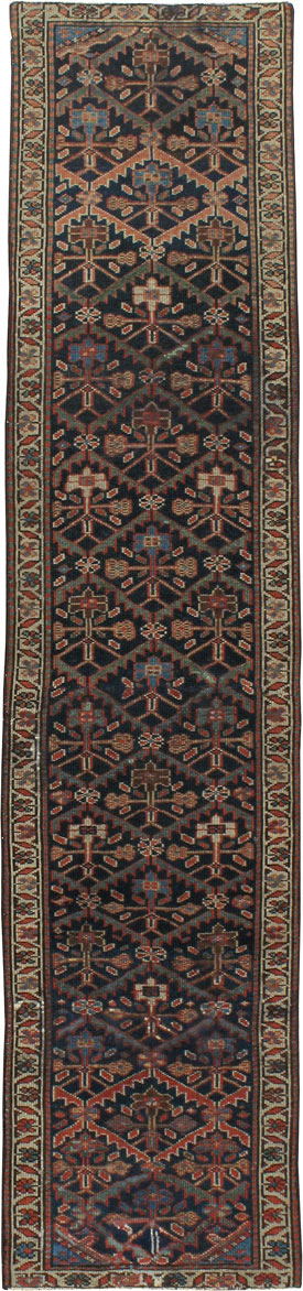Antique Persian Kurdish Runner, No.9530 - Gsblank