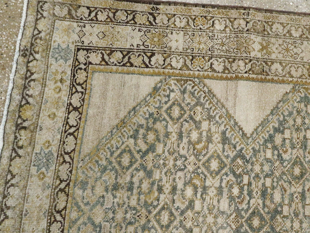 Antique Persian Malayer Runner, No.9542 - Gsblank