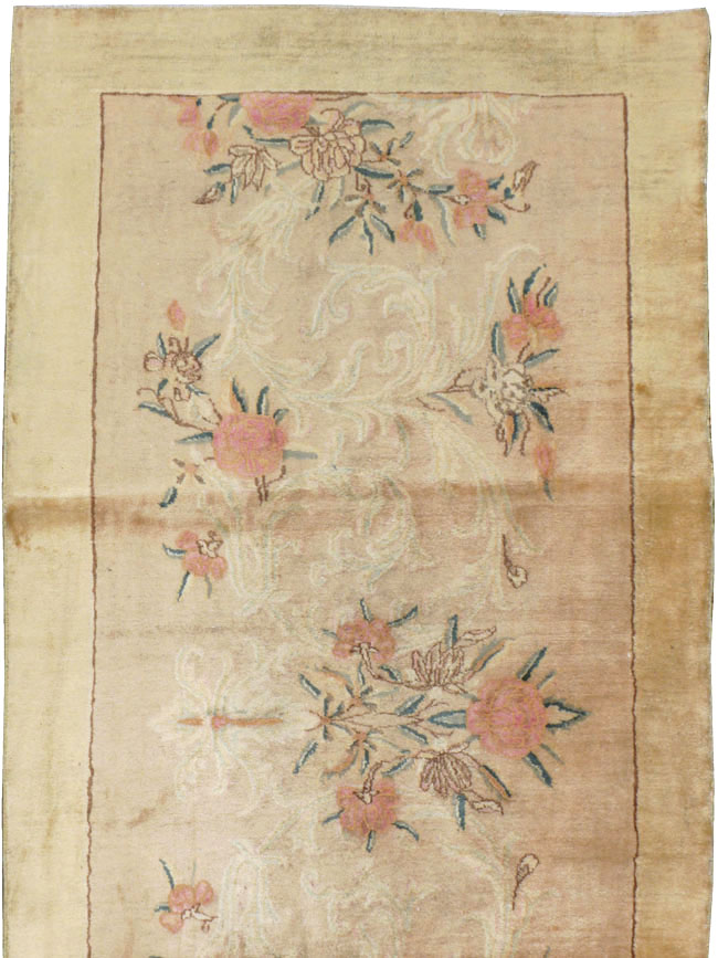 Antique Persian Kerman Runner, No.9551 - Gsblank